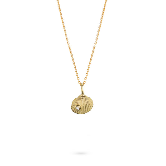 Pendant Kelrode Kriaukle with an asymmetrically placed diamond