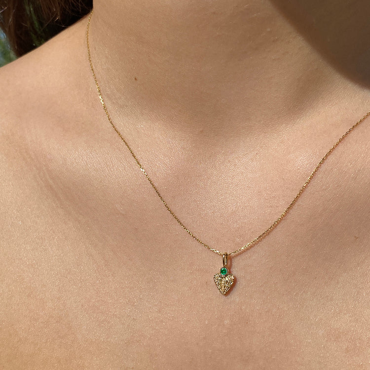 Pendant with emerald Sirdis - Angelo Sparnai M