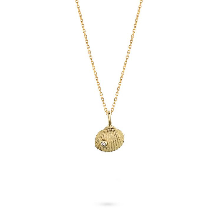 Pendant Kelrode Kriaukle with an asymmetrically placed diamond