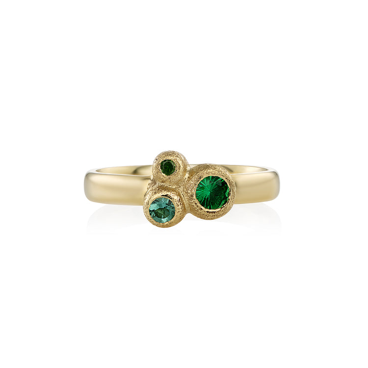 Ring with diamond Bud