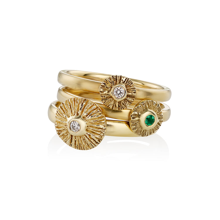 Ring with diamond Bud
