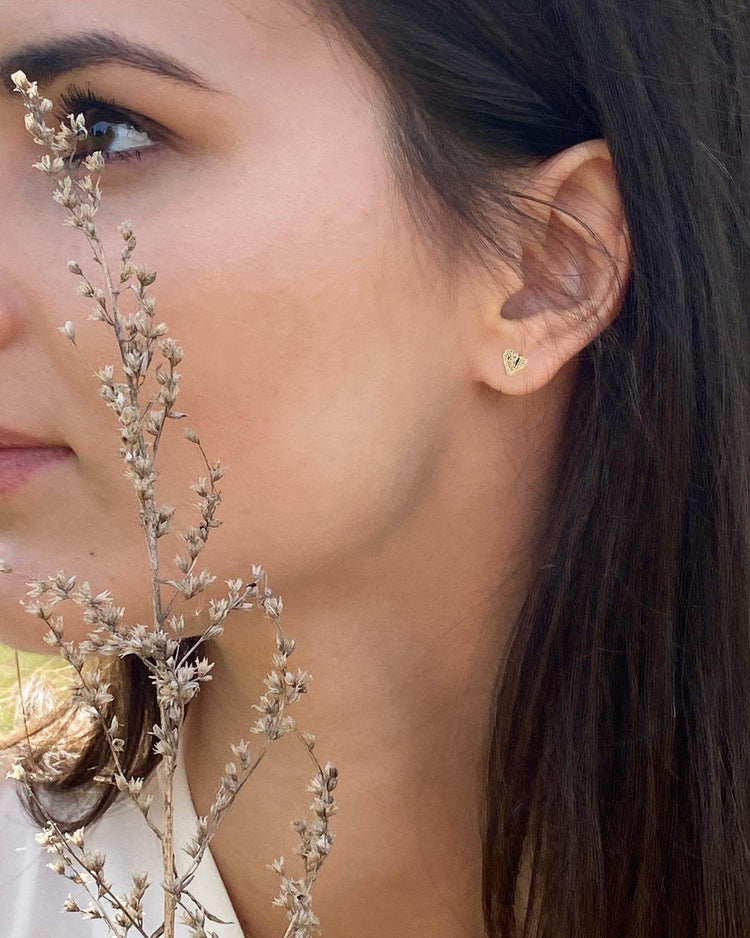 Earrings Hearts - Angel Wings / S