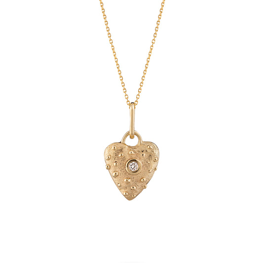 Pendant Heart With Diamond