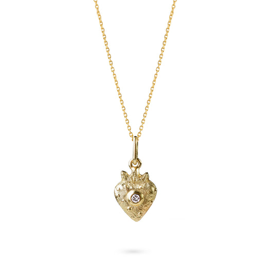 Pendant Heart with Crown